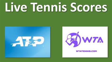 tennis scores live|Tennis ATP & WTA Live Scores .